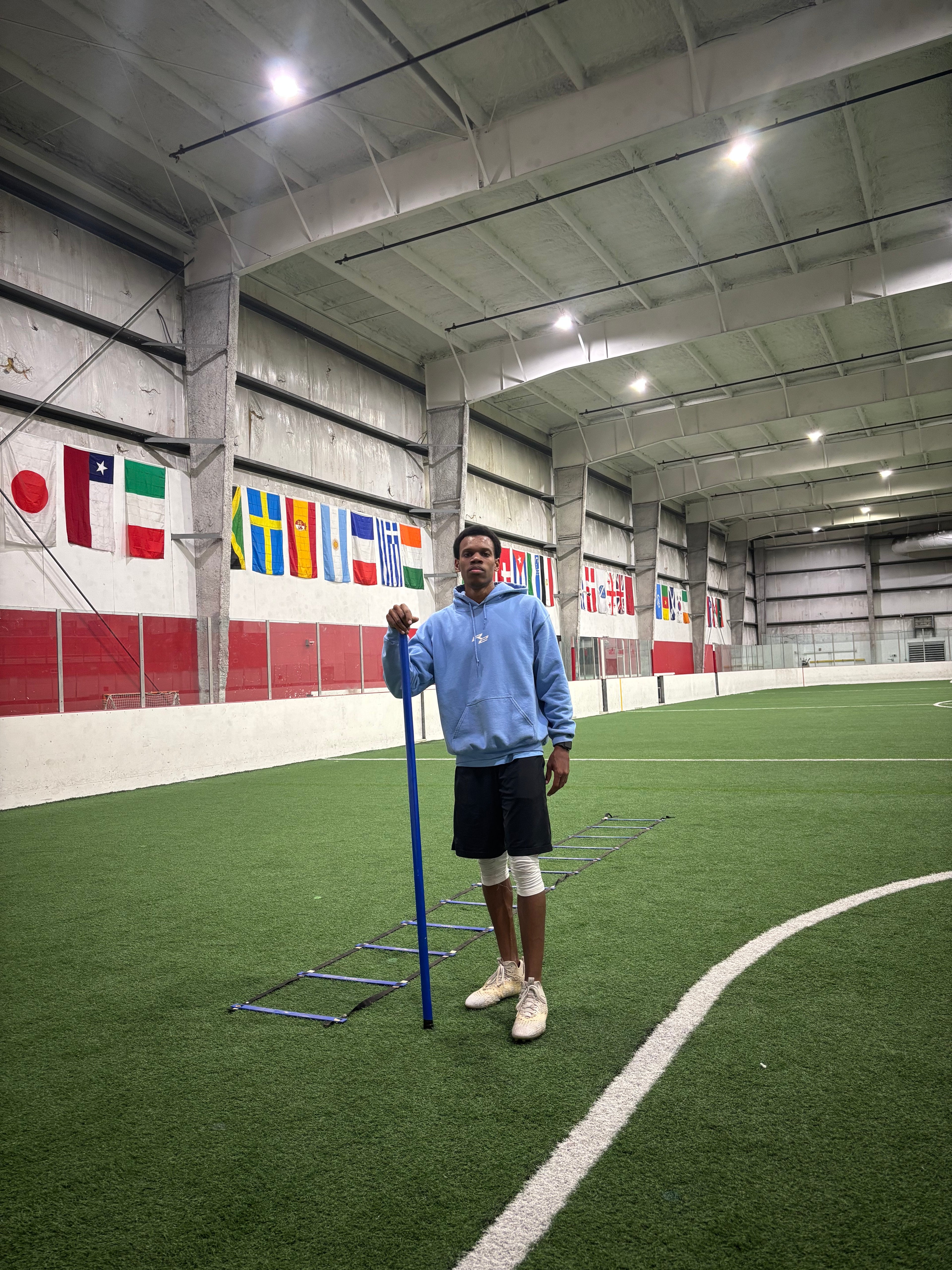 Racer Hoodie - Sky Blue