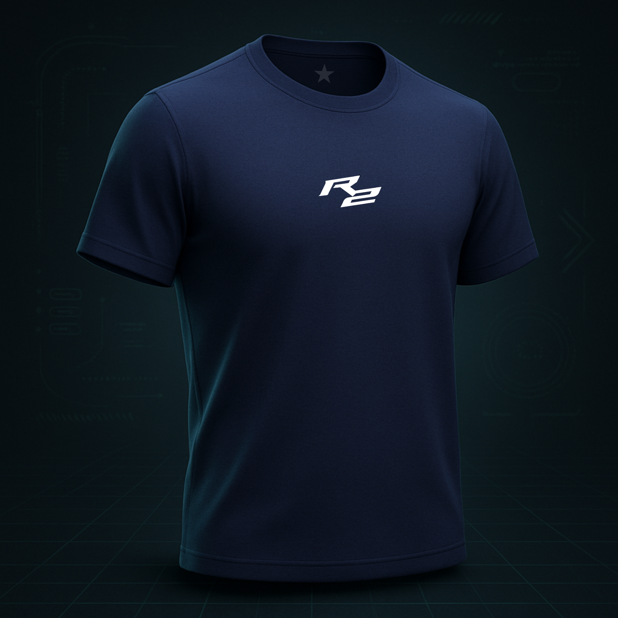 Tri-Fit Brand Tee - Deep Sapphire