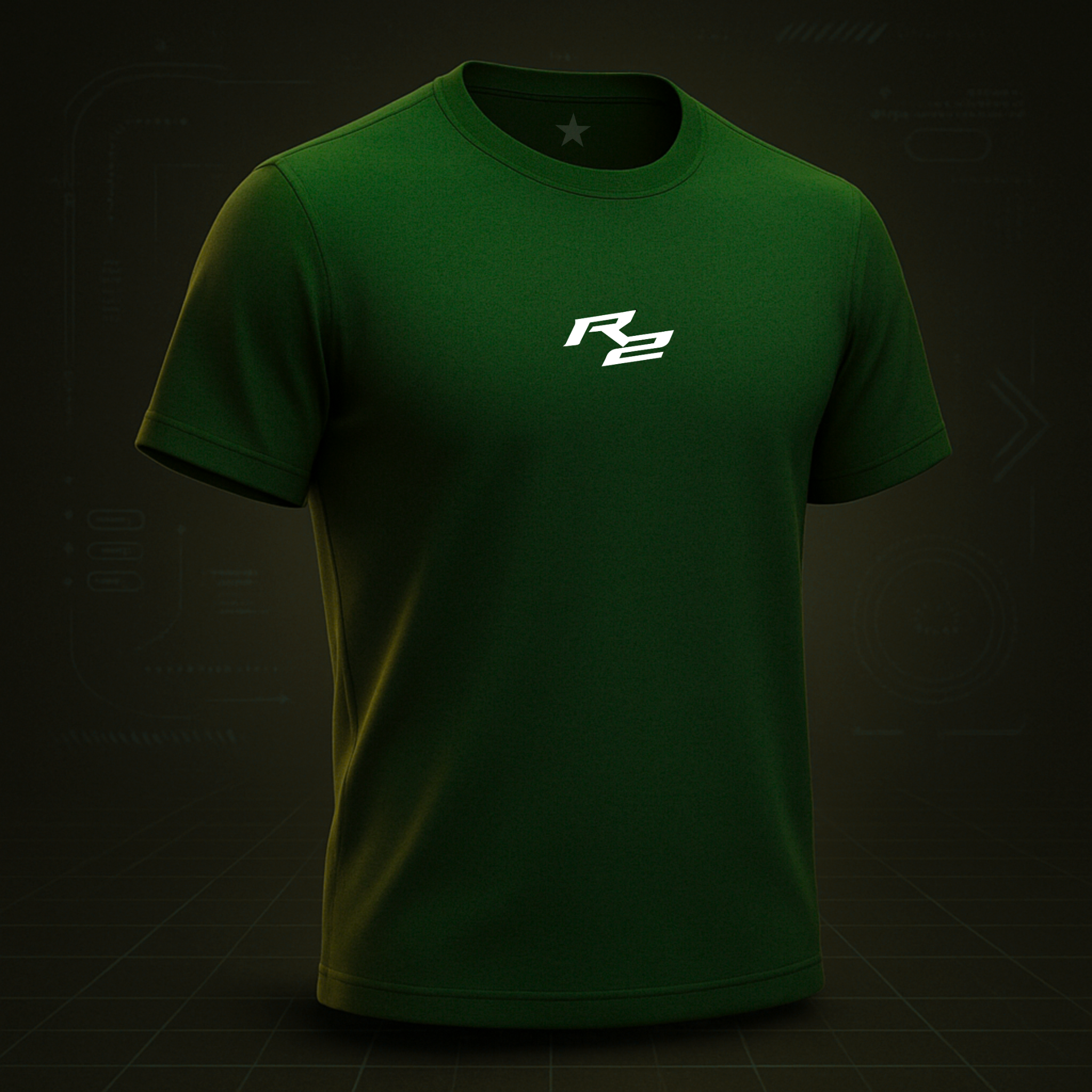 Tri-Fit Brand Tee - Emerald Green