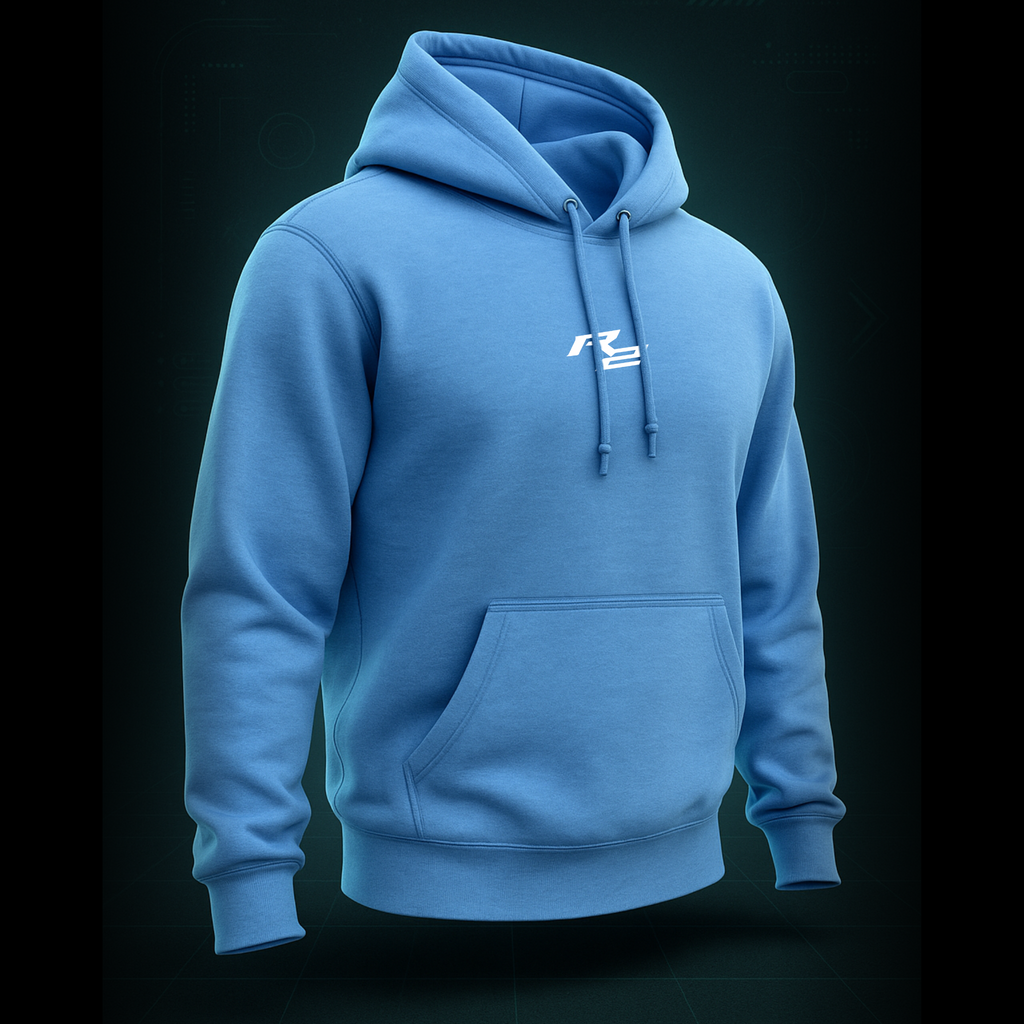 Racer Hoodie - Sky Blue